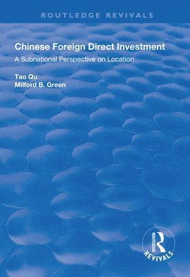 Chinese Foreign Direct Investment 1