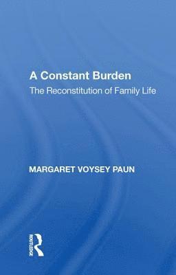 Margaret Voysey Paun - Constant Burden, Häftad
