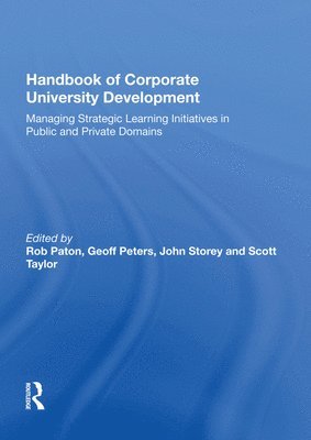 Handbook of Corporate University Development 1