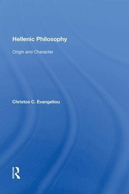 Hellenic Philosophy 1