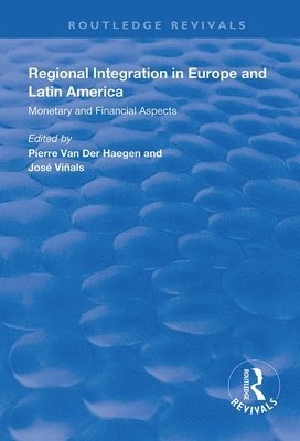 bokomslag Regional Integration in Europe and Latin America