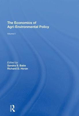 The Economics of Agri-Environmental Policy, Volume II 1