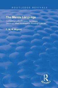 bokomslag Mende Language