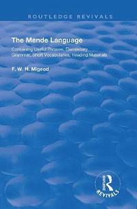 bokomslag Mende Language