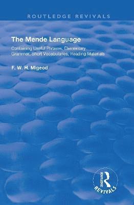 The Mende Language 1