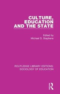 bokomslag Culture, Education and the State