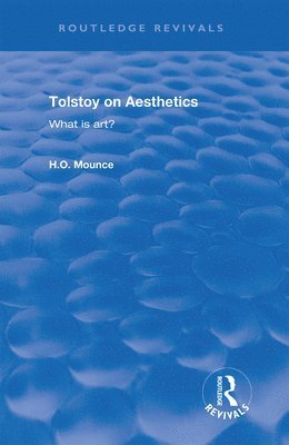 Tolstoy on Aesthetics 1