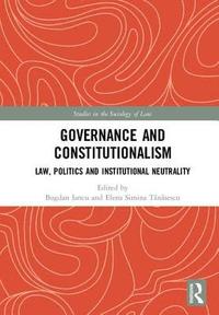 bokomslag Governance and Constitutionalism