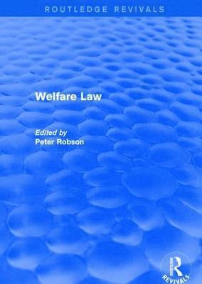 bokomslag Welfare Law