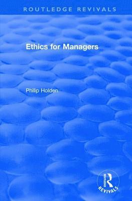 Ethics for Managers 1