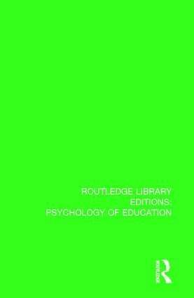 Stephen Walker - Learning Theory and Behaviour Modification, Inbunden