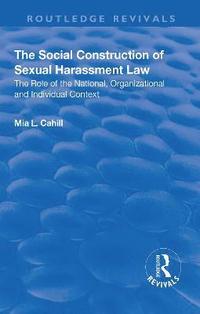 bokomslag The Social Construction of Sexual Harassment Law