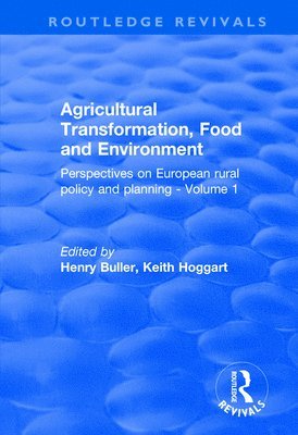 bokomslag Agricultural Transformation, Food and Environment