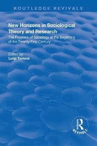 bokomslag New Horizons in Sociological Theory and Research