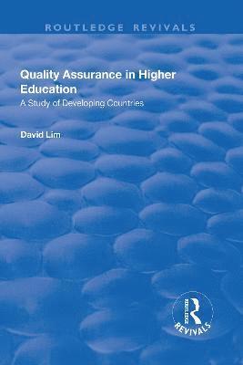 bokomslag Quality Assurance in Higher Education