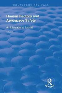 bokomslag Human Factors and Aerospace Safety
