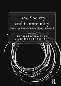 bokomslag Law, Society and Community