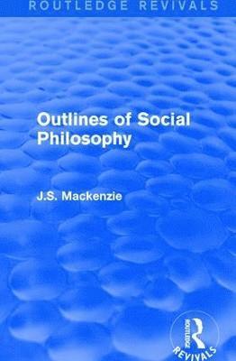 Outlines of Social Philosophy