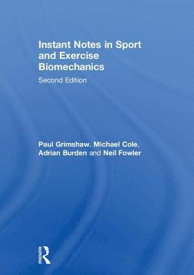 bokomslag Instant Notes in Sport and Exercise Biomechanics