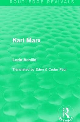 bokomslag Karl Marx