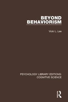 bokomslag Beyond Behaviorism