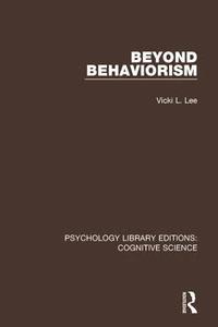 bokomslag Beyond Behaviorism