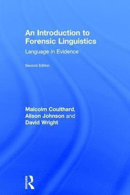 bokomslag An Introduction to Forensic Linguistics