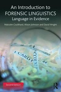 bokomslag An Introduction to Forensic Linguistics