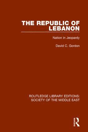 David C. Gordon - Republic of Lebanon, Häftad