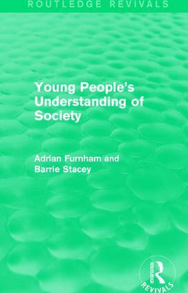 Adrian Furnham - Young People's Understanding of Society (Routledge Revivals), Häftad