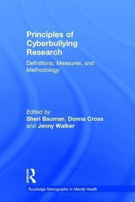 bokomslag Principles of Cyberbullying Research