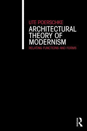 bokomslag Architectural Theory of Modernism