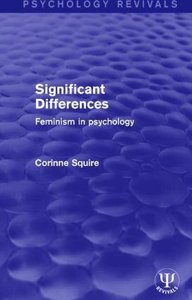 Corinne Squire - Significant Differences, Häftad