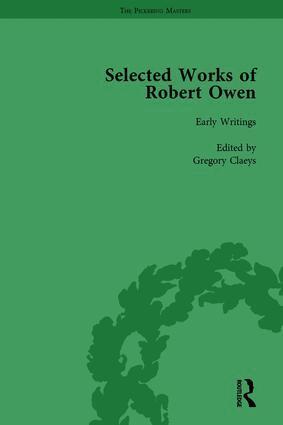 Gregory Claeys - Selected Works of Robert Owen Vol I, Inbunden