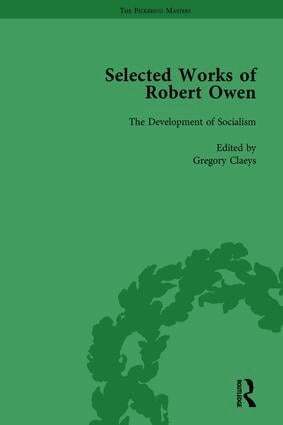 Gregory Claeys - Selected Works of Robert Owen vol II, Inbunden