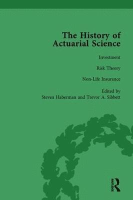 Steven Haberman, Trevor A. Sibbett - History of Actuarial Science Vol VII, Inbunden