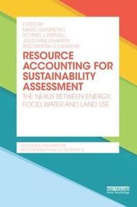 bokomslag Resource Accounting for Sustainability Assessment