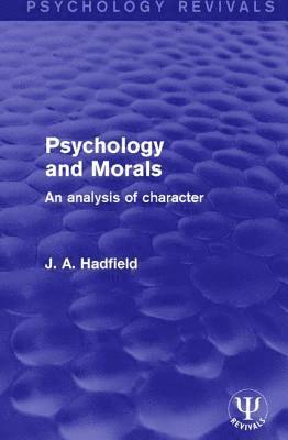 bokomslag Psychology and Morals