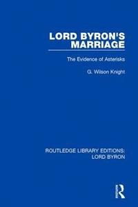 bokomslag Lord Byron's Marriage