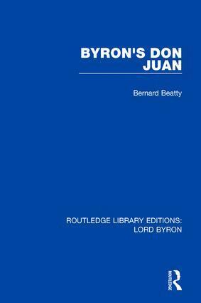 Bernard Beatty - Byron's Don Juan, Häftad