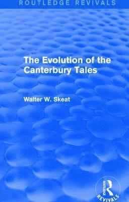 bokomslag The Evolution of the Canterbury Tales