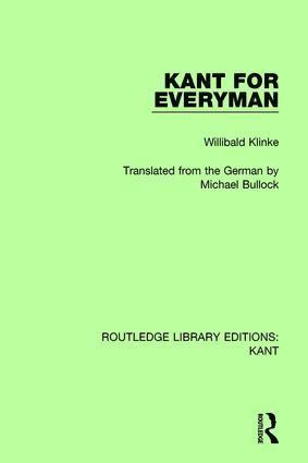 Kant for Everyman 1