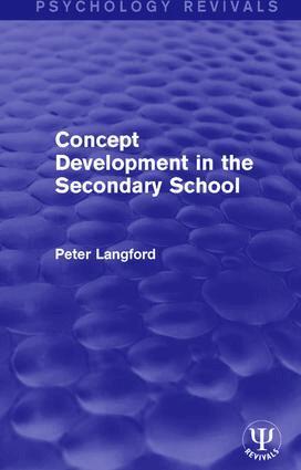 Peter Langford - Concept Development in the Secondary School, Häftad