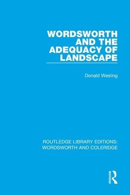 bokomslag Wordsworth and the Adequacy of Landscape