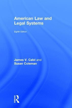 American Law and Legal Systems 1