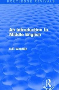 bokomslag An Introduction to Middle English