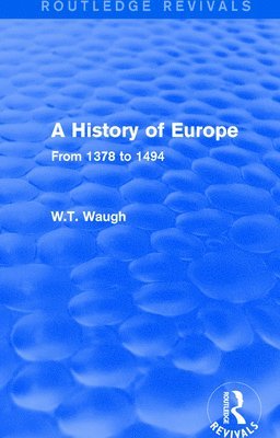 A History of Europe 1