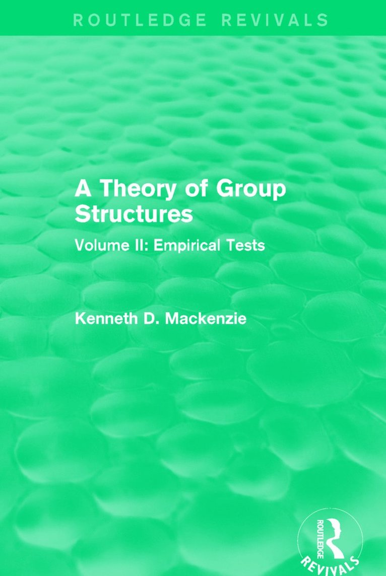 Theory of Group Structures