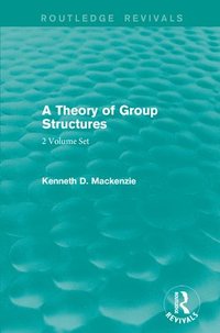 bokomslag A Theory of Group Structures