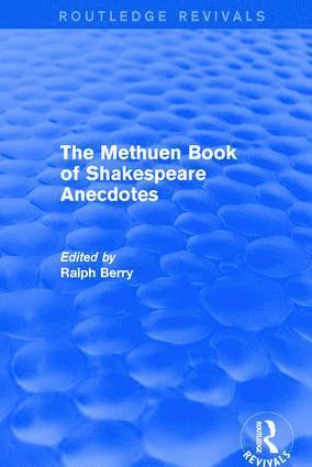 The Methuen Book of Shakespeare Anecdotes 1